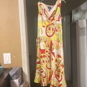 Silk dress by Toni Richard, size 10 various colors.